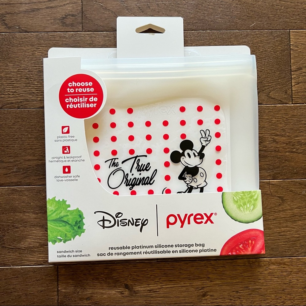 NEW Pyrex / Disney Silicone Bag
